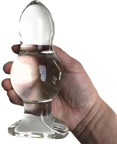 CYGzeon Plug Anal 45-70mm Extra Large En Verre De Citrouille Masturbateur Boule Anale Énorme Sex Machine Toy Couple
