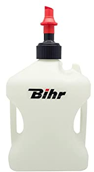 Bihr Motodak Bidón de Gasolina Hogar Track Homologado Tüv Blanco 20L