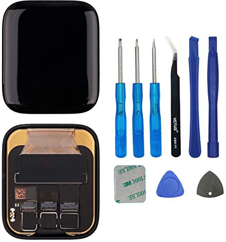 swark LCD Display Compatible with Watch Series 5 44mm Model A2093 A2095/SE 44mm (GPS+Cellular/GPS) Screen and Digitizer Assembly +Tools