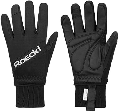 Roeckl Rofan Winter Fahrrad Handschuhe schwarz/gelb 2023: Größe: 8