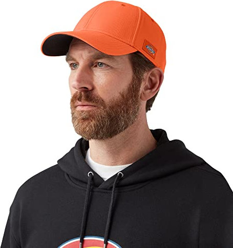 Dickies Herren 874 Twill Cap Baseballkappe, Hellorange, Einheitsgröße
