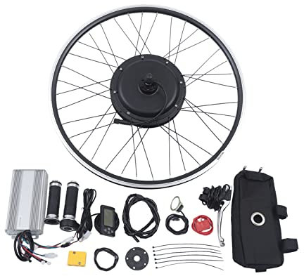 LCD Konverteringssats Elektrisk cykel bakhjul set motor navsats omvandlingssats Ebike backcykel cykel utan kugghjul bakhjul lätt att installera