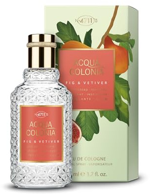 4711 Acqua Colonia® Fig & Vetiver | Eau de Cologne - Fonte di ispirazione - Benessere per i sensi | Natural Spray da 50 ml
