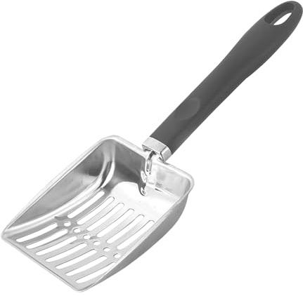 Xmccvt Setacciatore di Ceneri - 32.5 cm per Carbone Resistente alle Alte Temperature,Pala Forata in Acciaio Inossidabile per Cenere del - per Campeggio Giardino Interno ed Esterno