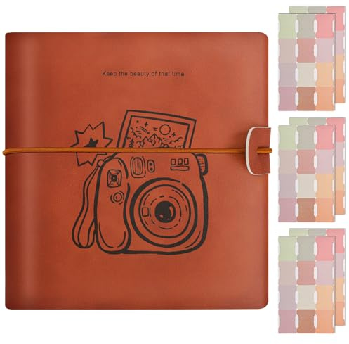 200 Pockets 2×3 Inch Mini Photo Album,Perfect for Instant Photos | Small Photo Album, Compatible with Fujifilm Instax Mini 11/12/40/90/70,Small Albums for Polaroid Go/Snap/Z2300