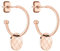 Tamaris Damen Ohrring in Roségold aus Edelstahl TJ-0057-E-18