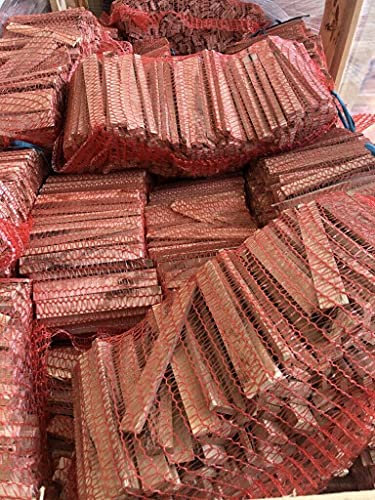 28 kg de leña en sacos de 4 kg de madera de roble, leña para chimenea