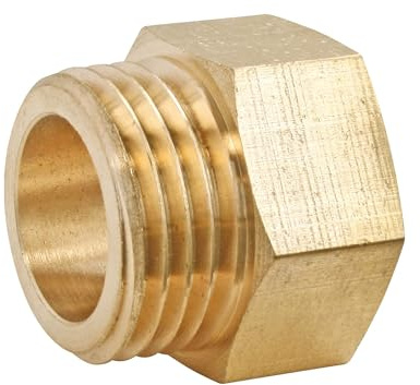 SOMATHERM FOR YOU, Raccord Laiton Brut Mâle Femelle 12/17 - Sachet de 2 Pièces - Idéal pour Raccordement Rapide et Étanche - Résistant à la Corrosion - Compatible avec Raccords Filetés