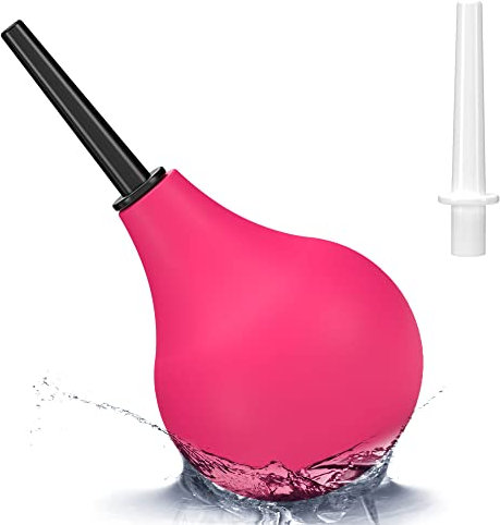 Lascano Analdusche 225ml | Vaginal und Analdusche | Intimdusche | Analspülung für Sie & Ihn | Einlaufbirne | Klistierspritze zur Analreinigung