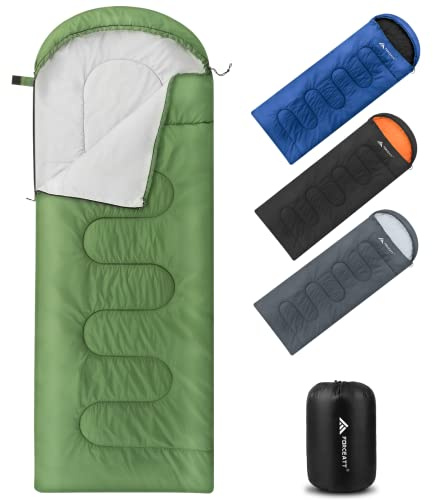 Forceatt Sac De Couchage 3 Saisons Compact Sac Couchage Adulte ImperméAble Sac De Couchage pour Camping Hiking DifféRentes Tailles pour DifféRentes Saisons Et DifféRents ScéNarios