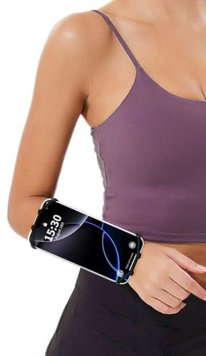 AIWOGEP Brazalete Movil Running,Portamoviles Running Funda Movil para Correrpara Correr Ciclismo Senderismo,para iPhone 16 15 14 13 12 Pro XS XR Galaxy S24 S23 S10 TeléFono MóVil De 4-6,5,Unisexo