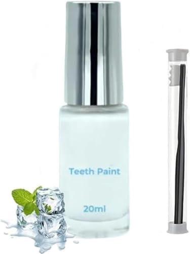 Kit de peinture pour blanchiment des dents, peinture gel blanche instantanée pour les dents, obtenez facilement et rapidement des dents brillantes, augmente la confiance et des résultats durables (1)