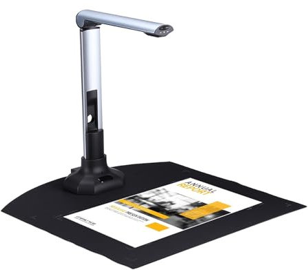 Bärbar skanner, Bokskanner, Deocument Scannr, Max.A3 Bärbar Justerbar Hög Hastighet USB Bok Bild Dokument Kamera Scanner, HD 10 Megapixlar