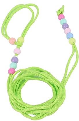 Yctze Harnais de Laisse pour Reptiles Laisse de Traction pour Reptiles Conception de Perles Sûres Corde de Traction pour Petits Animaux Lézard Guinée Fournitures pour Animaux de Compagnie/Petits