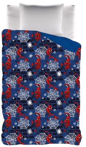 Trapunta Invernale Spiderman Marvel coperta letto singolo 170×260 cm piumone morbida microfibra 300 gsm per bambina