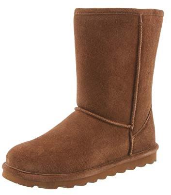 Bearpaw ELLE SHORT, Damen Schlupfstiefel, Braun (Hickory Ii 220), 38 EU (5 UK)