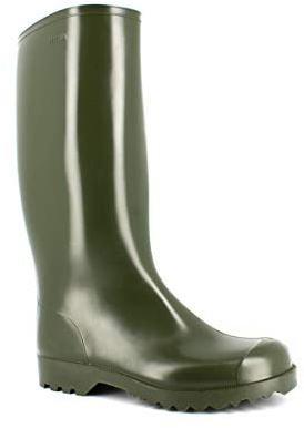 NORA Men's Anton Work Boots, Men Professional Wellington Boot for Agriculture and Forestry, Extremely Soft and Flexible Even at Low Temperatures, Green, 11 UK