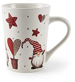 Excelsa, Set 4 Mug Gnomo, Cl.38, Stoneware