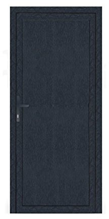 Nebeneingangstür - Komplettfüllung - anthrazit (RAL7016) - Innenöffnend - BxH: 1000 x 2000 mm - DIN Links
