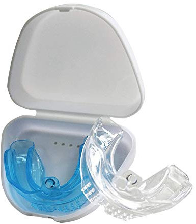 Gouttières Dentaires,TPE Gouttière Dentaire Anti Bruxisme,Sans BPA | Petit étui de Rangement,Pour Appareil Dentaire,Arrêtez Grincements De Dents Du Sommeil/Protege Dent Anti Ronflement.(2 Pièces)