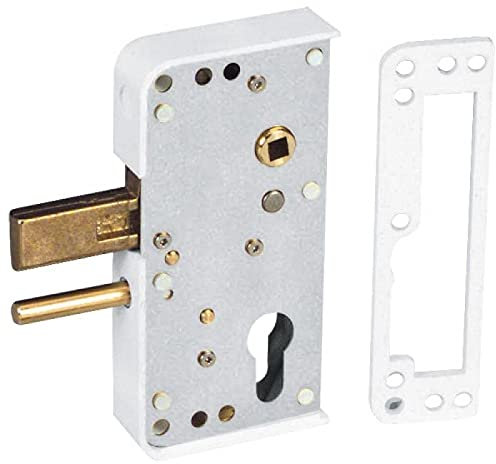 SERRURE SEULE 40MM PORT.PVC BL