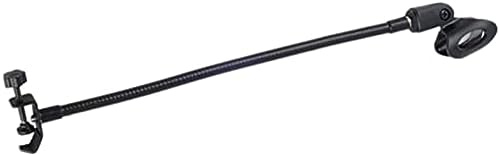 Support de bras de microphone, support universel de bureau, support de microphone à col de cygne flexible à 360 degrés