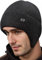 Carbon Grau Wintermütze Herren Damen, Mütze Herren Winter Strickmütze Herren, Beanie Herren Winter Warme Mütze mit Ohrenklappen, Skimütze Herren Thermo Mütze Herren Geschenke für Männer Weihnachten