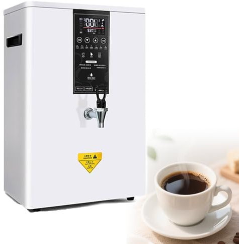 Distributore Di Acqua Calda Commerciale,Distributore Di Acqua Calda Istantanea,Erogatori D'acqua Calda,Grande Produzione Da 60 L/H,Ideale per Uffici,Bar,Ristoranti,White-80L
