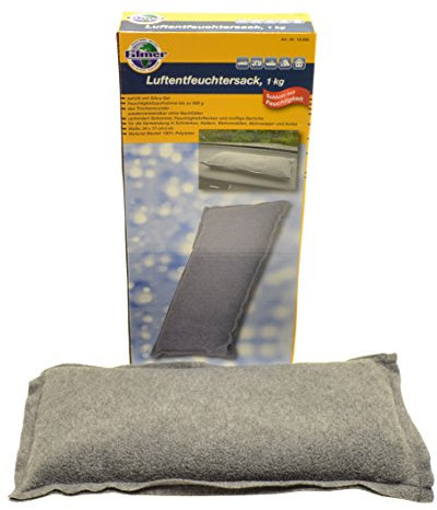 1 Stück KFZ Luftentfeuchter Entfeuchter Kissen 1000g mit Silica Gel Auto Keller Wohnwagen Boote Schränke Schimmel Wiederverwendbar KFZ PKW Silika bag raumentfeuchter