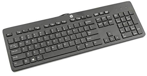 HP 803181-101 USB svenskt svart tangentbord – tangentbord (standard, kabelansluten, USB, mekanisk strömbrytare, svart)