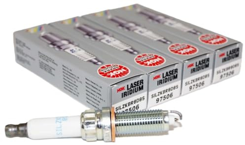 NGK 97506 Laser Iridium Spark Plug (4 Pack) SILZKBR8D8S