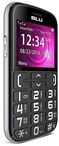 BLU JOY - 2.4, Factory Unlocked Phone - Black