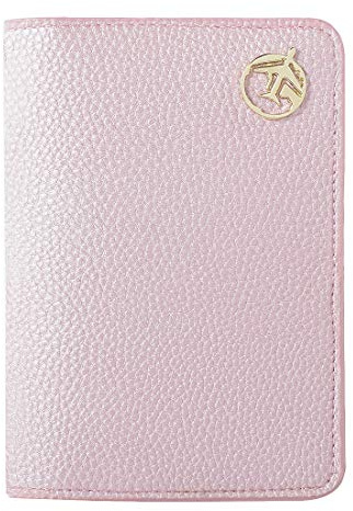 Lychii Portefeuille Passeport en Cuir pour Femme et Homme, PU Voyage Protecteur Portefeuille Pochette étui de Protection pour Passeport, Carte d'embarquement, Carte d'identit