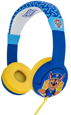 OTL Technlogies Paw Patrol Chase Junior Auriculares, con Cable, para niños (Producto con Licencia Oficial)