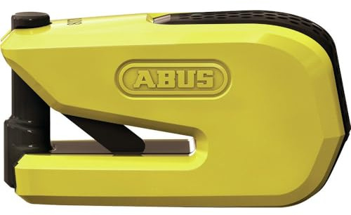 ABUS Antirrobo de disco de freno 8078 Detecto YE SRA SmartX 2.0 - antirrobo de moto inteligente - apertura mediante smartphone - alarma de 100 dB nivel de seguridad 18 - amarillo