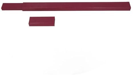 SPYMINNPOO Custodia per per Violino, Leggera e Facile da Trasportare, Interno in Morbido Velluto, Custodia per Robusta Ad Alta densità per Violino, Viola, Violoncello (Rosso)