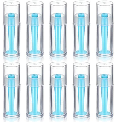 10 ventose per lenti a contatto con scatola, aspiratore per lenti a contatto, per viaggi e casa
