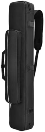 Jiuvaso Custodia per Stecca da Biliardo, Custodia per Stecca da Biliardo, Accessori da Biliardo compatti e Facili da trasportare in Nylon, Custodia Protettiva, Nero