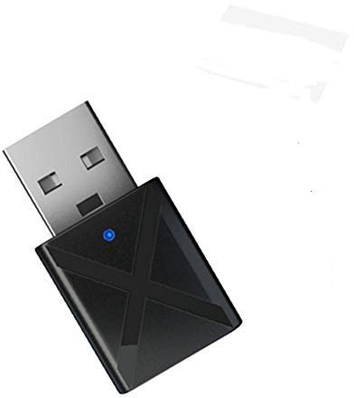 KiGoing 2 in 1 USB Bluetooth 5.0 Transmitter Receiver 3.5mm AUX Audio Adapter for TV/Home Sound System