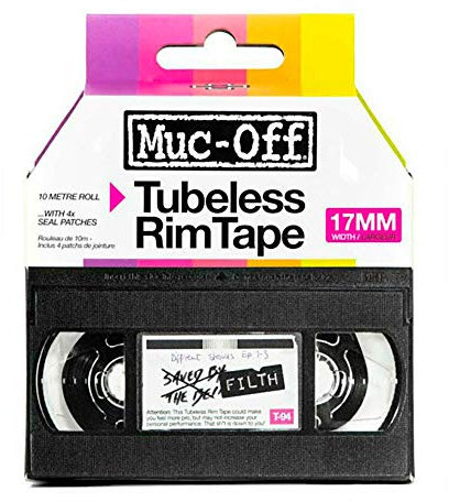 MUC OFF accessorio Rim Tape tubeless 17mm 50 metri