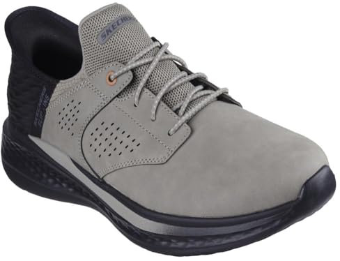 Skechers Herren Slade-Macklin Sneakers, Cement, 42 EU