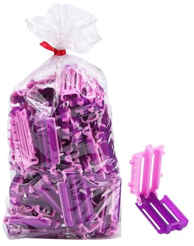 Juego de ondas permanentes para el hogar, rulos | 45 clips de rodillo – Barber Professional juego de permanente herramienta de volumen para el cabello, peluquero de salón de peluquería permanente para