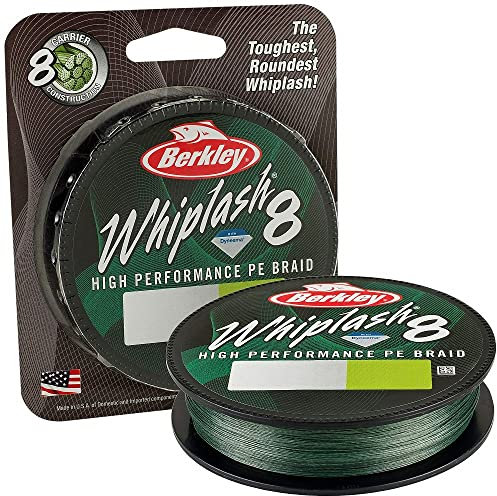Berkley Whiplash 8 Geflochtene Schnur, Grün, 12.9kg | 28lb| 300m