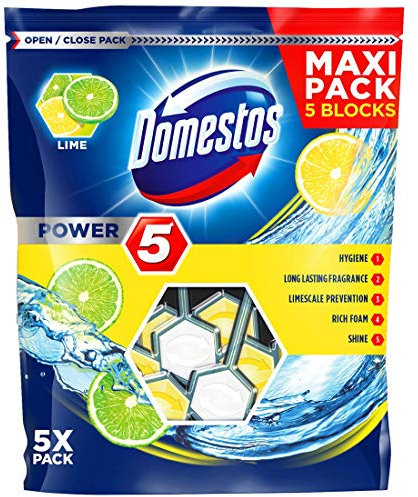 Domestos Power 5 Limette WC Stein, 55 ml