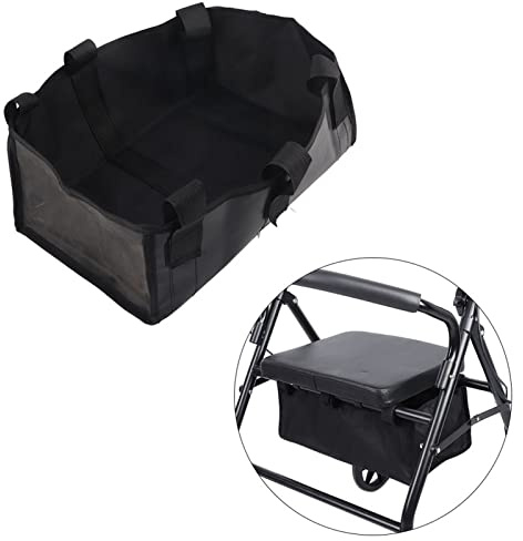 Underseat Rollator Bag,4 Wheeled Walker Rollator Wheelchair Frame Storage Bag Organizer Pouch Storage to Walkers for Senoirs Accessories