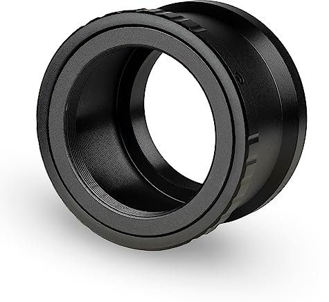 Walimex pro T2 Adapter für Sony E-Mount – Adapterring mit manuellem Fokus, einfache Handhabung, Objektiv-Anschlussring kompatibel mit Sony NEX-3 NEX-3C NEX-3N NEX-5 NEX-5C, Alpha A7 A7R IV A7R V etc.