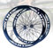 700C Rennrad Laufradsatz Aluminium Felgenhöhe 50mm V Bremse 20H Schnellspanner 100MM/130MM Fahrradnaben.