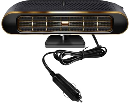Calentadores para Coche y Vehículos - Desempañador Y Calefactor Rápido Para Vehículos 12V/24V | Ventilador Eléctrico Recargable para Camión SUV Automóvil Sedán Parabrisas Invierno Viaje por Carretera