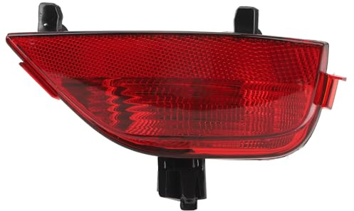 Lentille de feu antibrouillard arrière, pièce de rechange pour le couvercle du feu antibrouillard latéral des Dacia Sandero MK2 et MK3, avec réflecteur intégré, lentille en (Droit 265854470R)