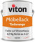 Viton Möbellack - 0,7 Kg - Seidenmatt Orange - Möbelfarbe auf Wasserbasis - RAL 2011 Tieforange